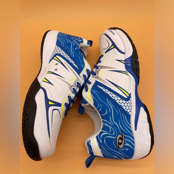 NEW Size 9 Men / 10.5 Women Acacia Dinkshot Pickleball Shoes White Royal Blue - Picture 4 of 7